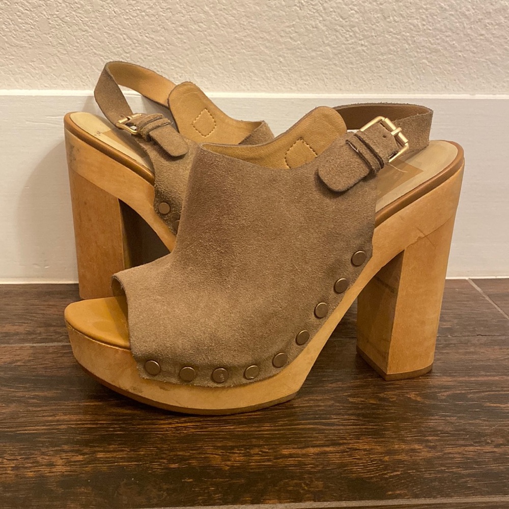 Dolce Vita Suede Clogs, 7.5
